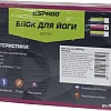 Блок для йоги Espado ES2722 (розовый/красный)