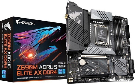 Материнская плата Gigabyte Z690M Aorus Elite AX DDR4 (rev. 1.0)