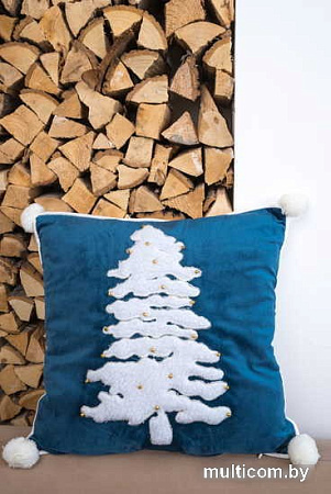 Чехол на подушку Arya Tree 45x45 (синий)