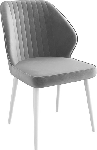 Стул Мамадома Michael (d09 Steel Lux/белый)