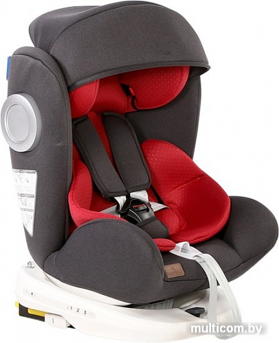 Детское автокресло Lorelli Lusso SPS Isofix 2020 (черный/красный)