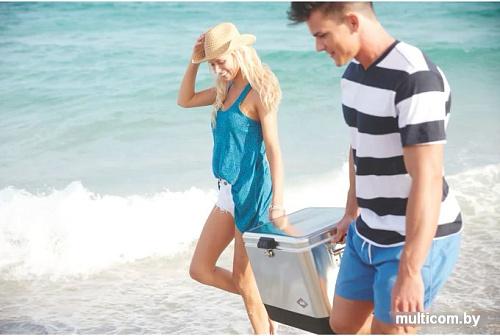 Термобокс Coleman 54 Quart Cooler 51.5л (серебристый)
