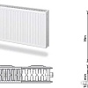Стальной панельный радиатор Лемакс Compact 22 500x400