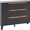 Комод ЭлиГард Eyva 6S (графит)