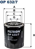Масляный фильтр Filtron OP 632/7