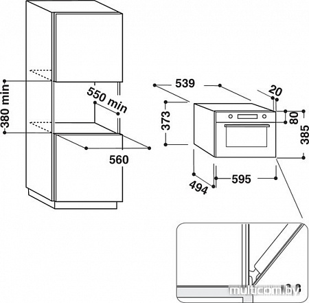 Микроволновая печь Hotpoint-Ariston MD 764 CF HA