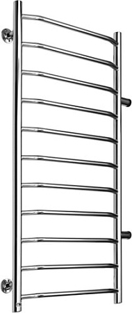 Полотенцесушитель Ростела Трапеция боковое подключение 1" 11 перекладин 40x120 см
