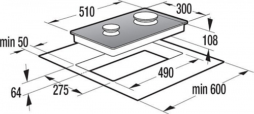 Варочная панель Gorenje GC341INB