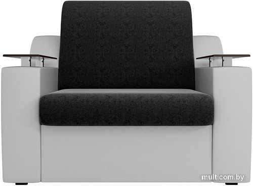 Кресло Лига диванов Сенатор 100698 60 см (черный/белый)