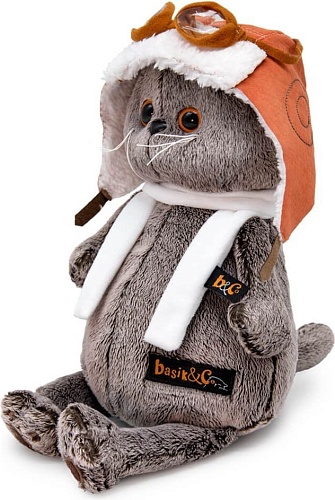 Мягкая игрушка BUDI BASA Басик в шлеме и шарфе Ks22-009