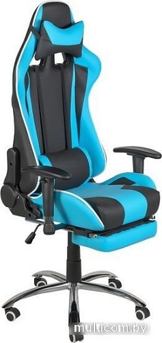 Кресло Меб-ФФ MF-6005 (черный/синий)