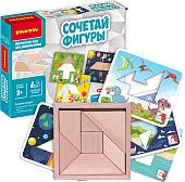 Развивающая игра Bondibon БондиЛогика Сочетай фигуры ВВ4883