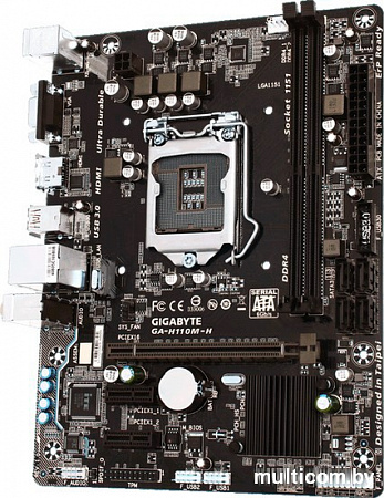 Материнская плата Gigabyte GA-H110M-H (rev. 1.0)
