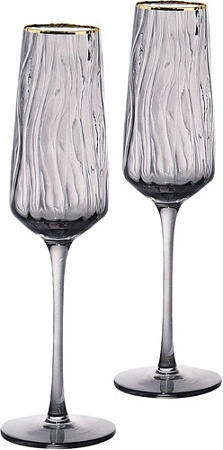 Набор бокалов для шампанского Fissman 19057 (2 шт)