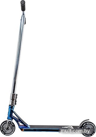 Трюковый самокат Plank Street P21-STR120NCHR (синий/хром)