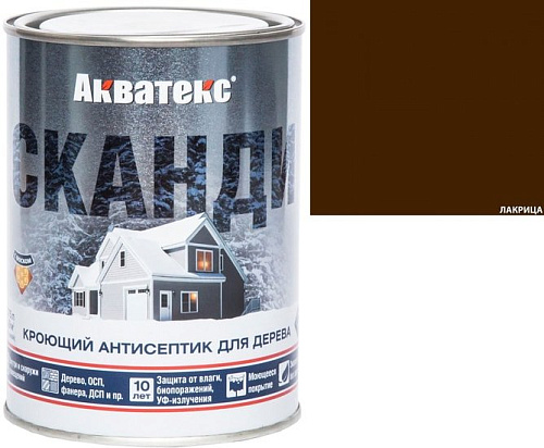 Антисептик Акватекс Сканди 0.75 л (лакрица)