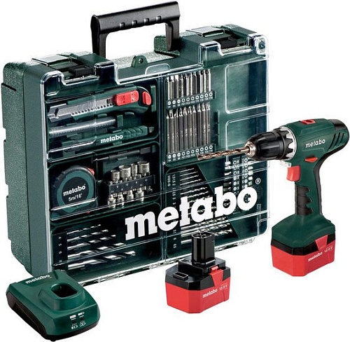 Дрель-шуруповерт Metabo BS 12 NiCd Set [602194880]