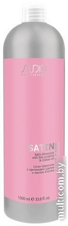 Kapous Сатин-Шампунь с протеинами шелка Luxe Care 1000 мл