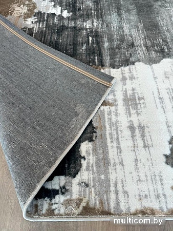 Ковер для жилой комнаты Radjab Carpet Белла прямоугольник D009A 7605RK 2x2.9 (cream shirink/blue fdy)