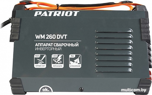 Сварочный инвертор Patriot WM 260DVT