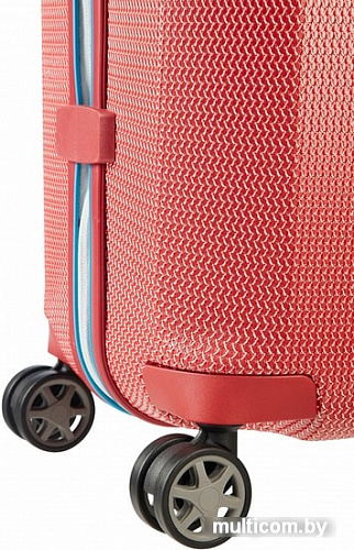 Чемодан-спиннер Samsonite Mixmesh Red/Pacific Blue 55 см