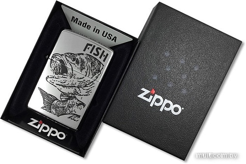 Зажигалка Zippo 250 Fish - Big Mouth