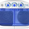 Активаторная стиральная машина Optima МСП-35 (белый/синий)
