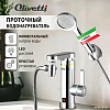 Проточный электрический водонагреватель кран+душ Olivetti OL-WH4056SS