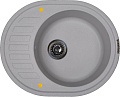 Кухонная мойка Ecoshtein Kreis OV 620 (серый шелк)