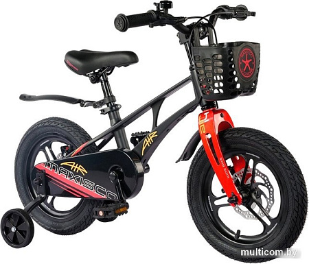 Детский велосипед Maxiscoo Air Pro 18 2024 (черный матовый)