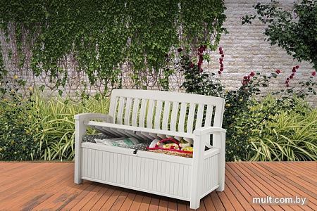 Сундук Keter Patio Bench (белый)