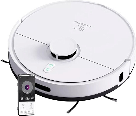 Робот-пылесос Polaris PVCR 4500 WI-FI IQ Home (белый)