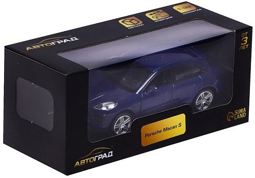 Легковой автомобиль Автоград Porsche Macan S 7152972 (синий)
