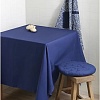 Скатерть Tkano Essential TK22-TC0010 (170x170см, темно-синий)