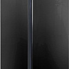 Холодильник side by side Ginzzu NFK-530 Black glass