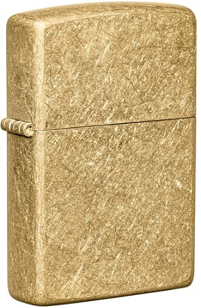 Зажигалка Zippo Classic Tumbled Brass 49477