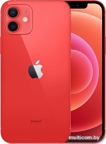 Смартфон Apple iPhone 12 Dual SIM 256GB (PRODUCT)RED