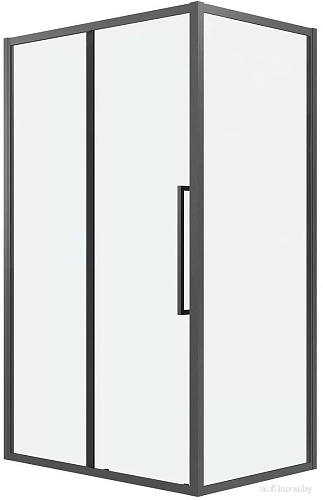 Душевой уголок Grossman Cosmo 110x80x195 120.K33.02.1180.42.00 (графит сатин/стекло прозрачное)