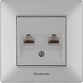 Розетка компьютерная Panasonic Arkedia Slim WNTC04062SL-BY