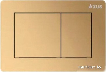 Панель смыва Axus 097LG Slim (золото)
