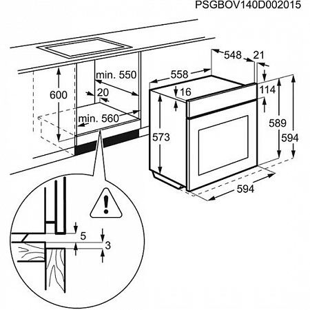 Духовой шкаф Electrolux EOB96850AV