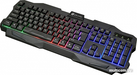 Клавиатура + мышь с ковриком + наушники Oklick HS-HKM200G Hades