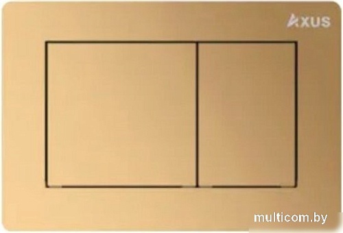 Панель смыва Axus 097LG Slim (золото)