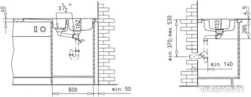 Кухонная мойка TEKA Princess 1 1/2C MTX [30000171]