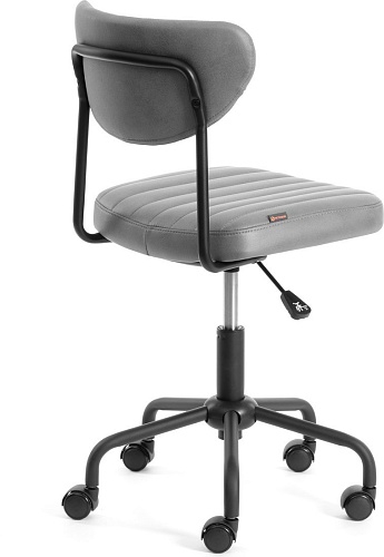 Офисное кресло TetChair Slim (иск. замша, серый)