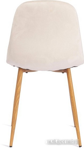 Стул TetChair Breeze вельвет/металл (светло-бежевый HLR1/натуральный)