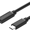 Удлинитель Ugreen ED008 40574 Thunderbolt 3 - Thunderbolt 3 (0.5 м, черный)