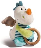 Погремушка Nici Дракон Драгилу с кольцом 43705