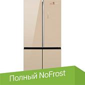 Холодильник side by side Weissgauff WCD 590 Nofrost Inverter Premium Biofresh Gold Glass