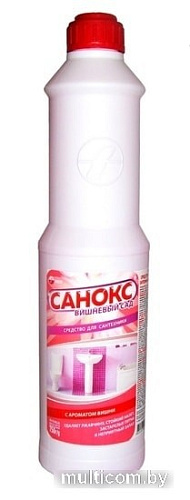 Средство для унитаза Аист Санокс Вишневый сад 0.75 л